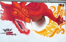 Contest di Aerosolart, 1mo Premio. In collaborazione con Sportur Srl.